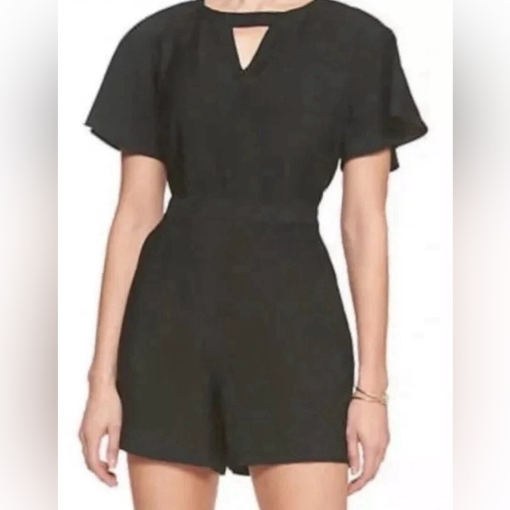 Banana Republic Tailored Keyhole Romper